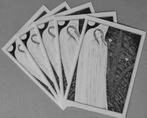 Come Lovely and Soothing Death - set of 5 cards